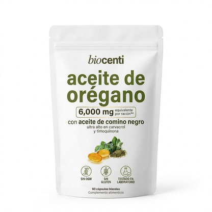 Aceite de Orégano en Cápsulas Blandas
