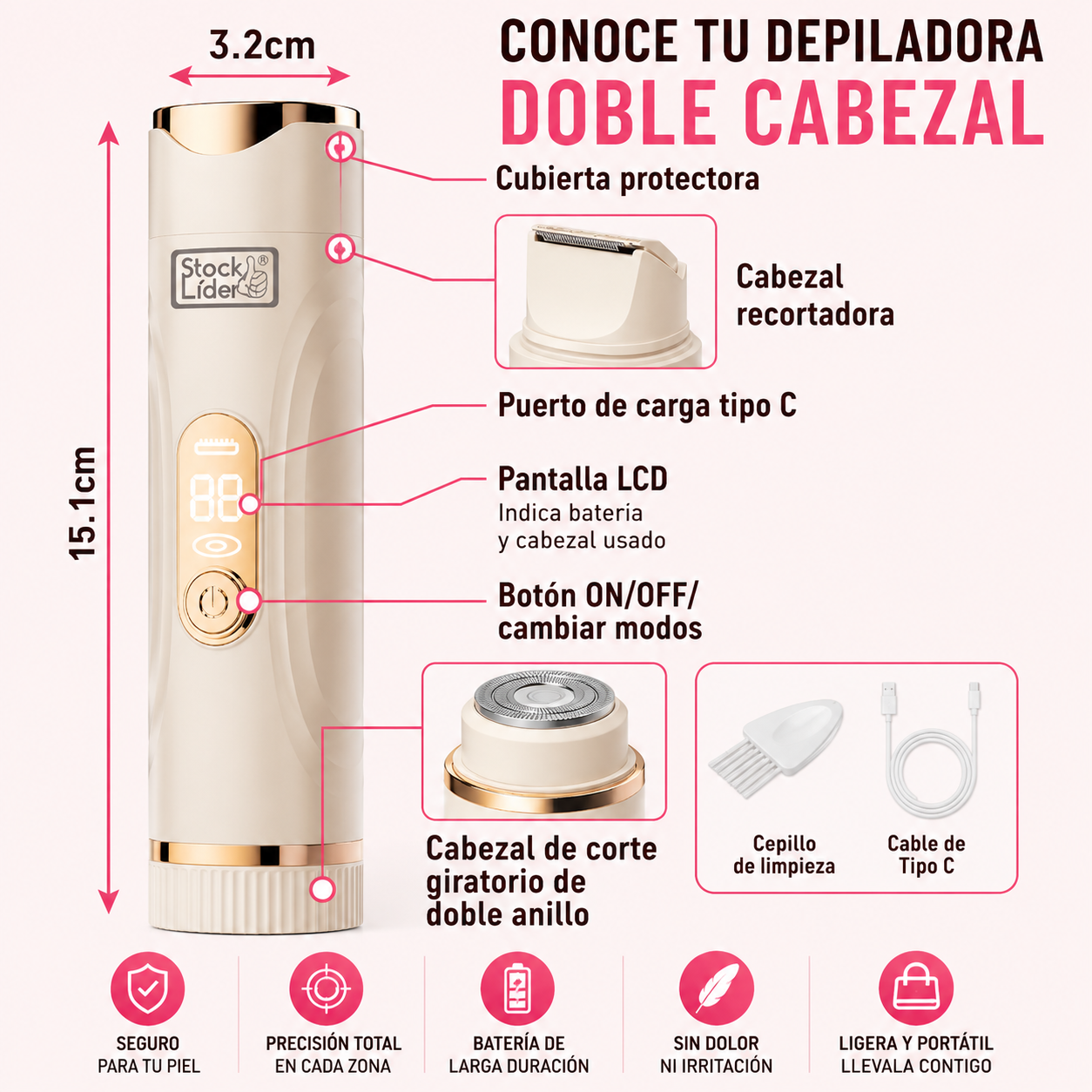 SIEMPRE LISTA PARA LUCIR PIEL PERFECTA, ESTÉS DONDE ESTÉS