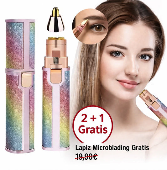Depiladora Facial Recargable y Portátil