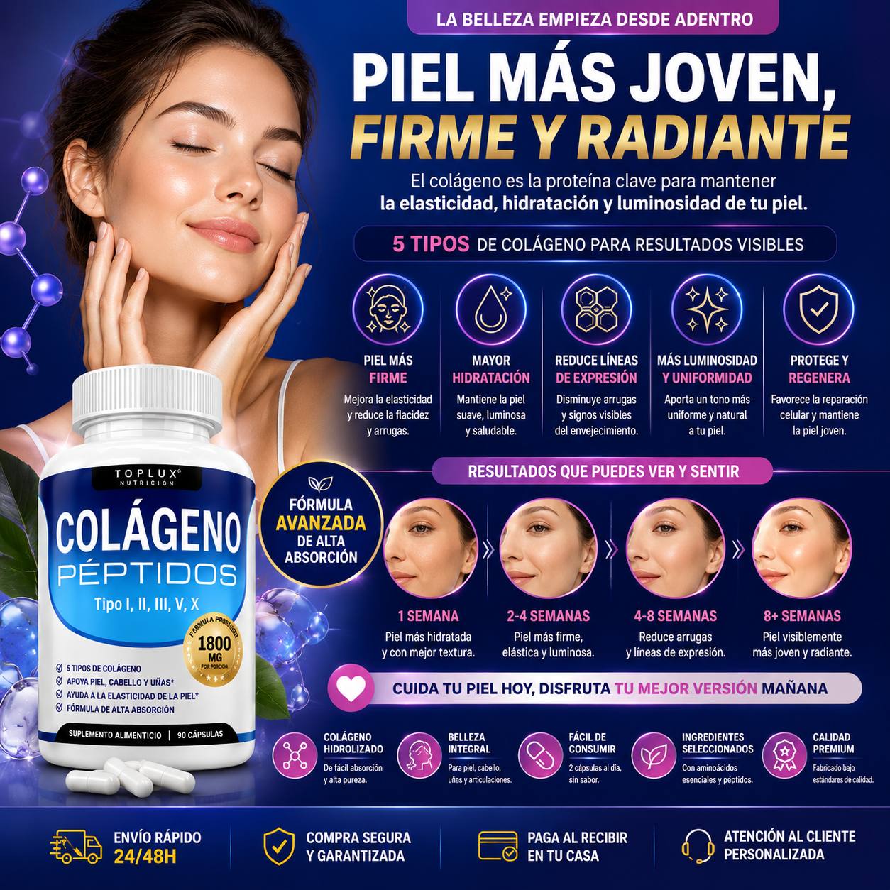 Mucho Más Que Colágeno | Belleza, Fuerza y Bienestar Desde Dentro