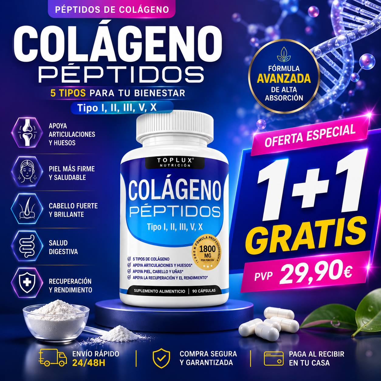 Mucho Más Que Colágeno | Belleza, Fuerza y Bienestar Desde Dentro
