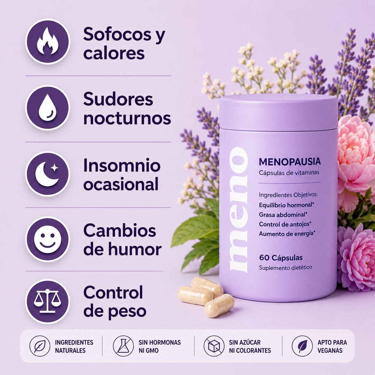 ¡¡ ADIÓS A LOS SÍNTOMAS DE LA MENOPAUSIA !!