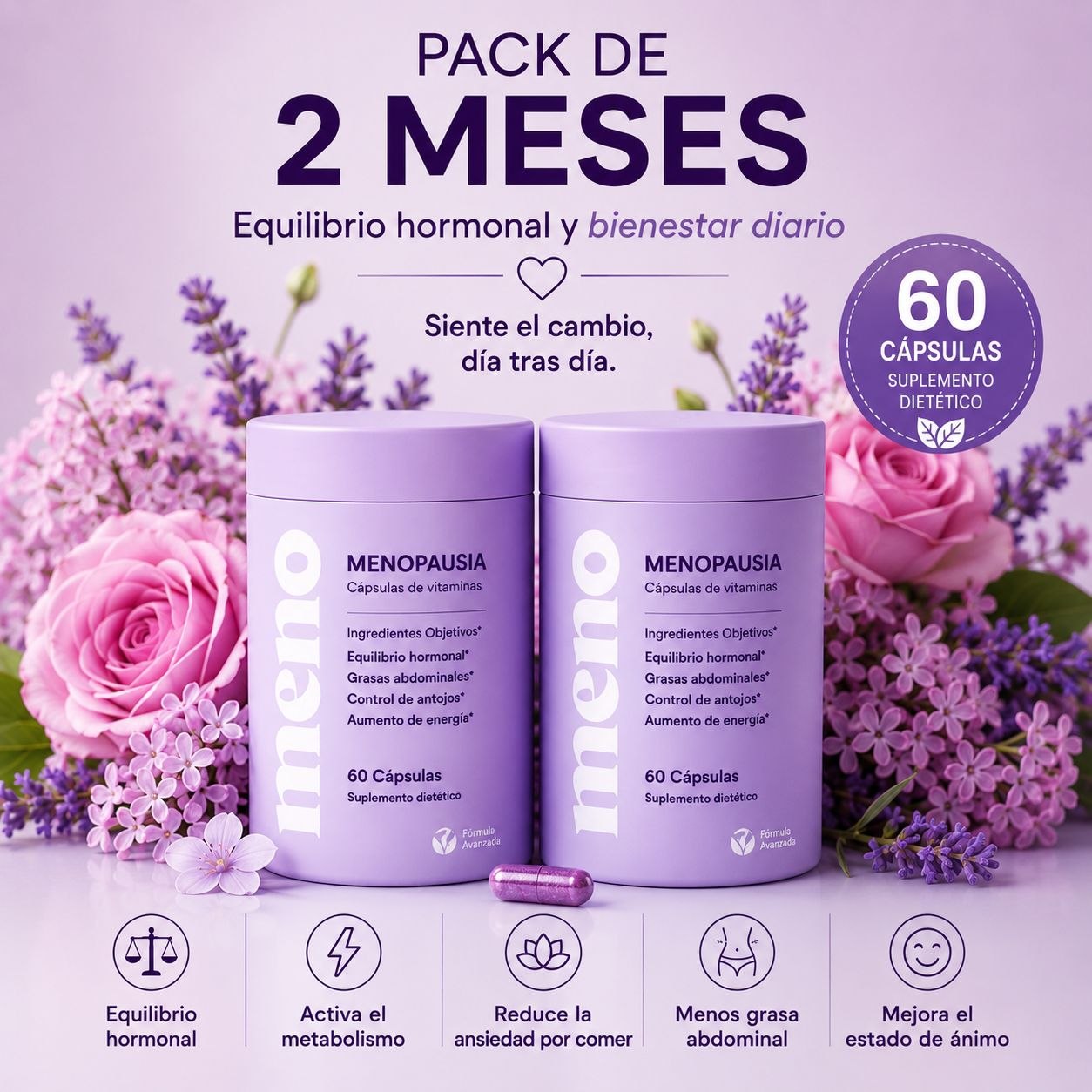 ¡¡ ADIÓS A LOS SÍNTOMAS DE LA MENOPAUSIA !!