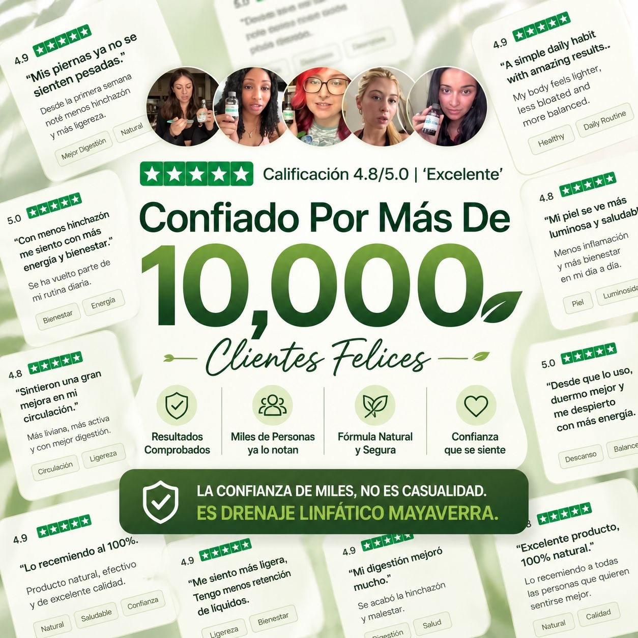 ¿Te sientes hinchada, pesada o con retención de líquidos?